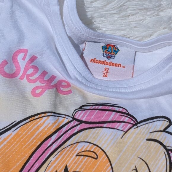 Skye Paw Patrol Dress – Pink Glitter Tulle Party Outfit for Kids 2T,3T,4T,5T 6/7 - Picture 3 of 5